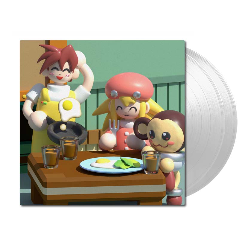 Mega Man Legends 2 on coloured vinyl