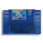 Mega Man X blue cartridge
