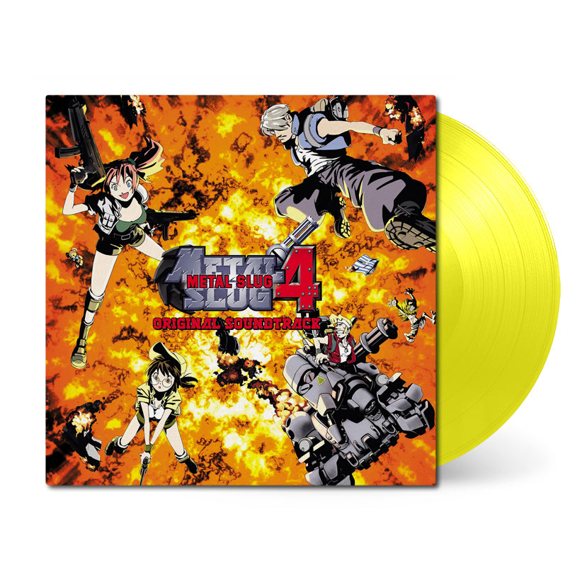 Metal Slug 4 • Soundtrack • 1xLP – Black Screen Records