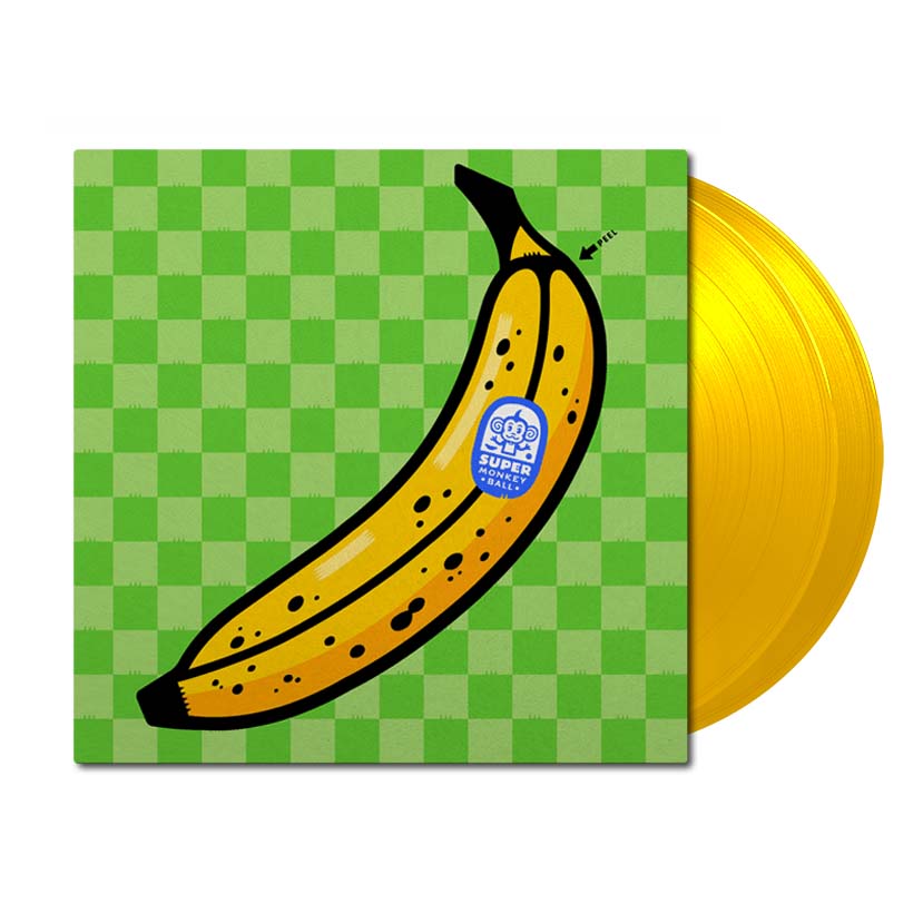 Super Monkey Ball: Banana Mania on banana yellow vinyl