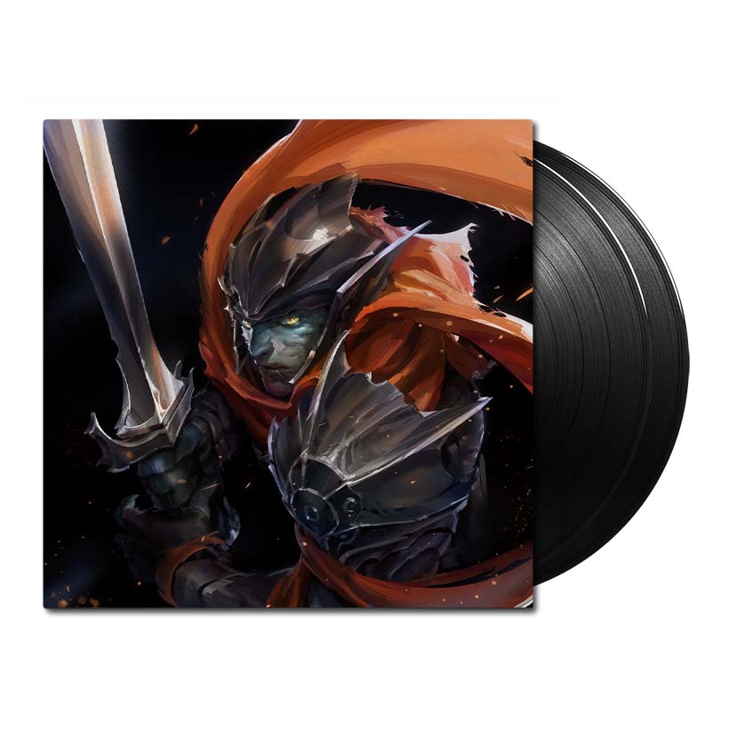Death's Gambit: Afterlife on black ice vinyl