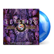 Mortal Kombat Ultimate Front Cover with blue white swirl vinyl