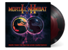 Mortal Kombat Black and Red Swirl Vinyl Front Cover