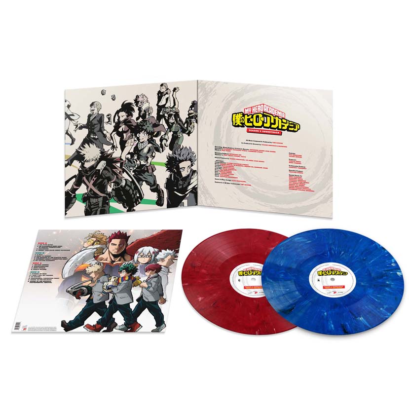 My Hero Academia Season 5 Vinyl Mock-up Artwork Packshot