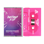 Nitro Kid Sountrack on pink Tape with outer box and front cover