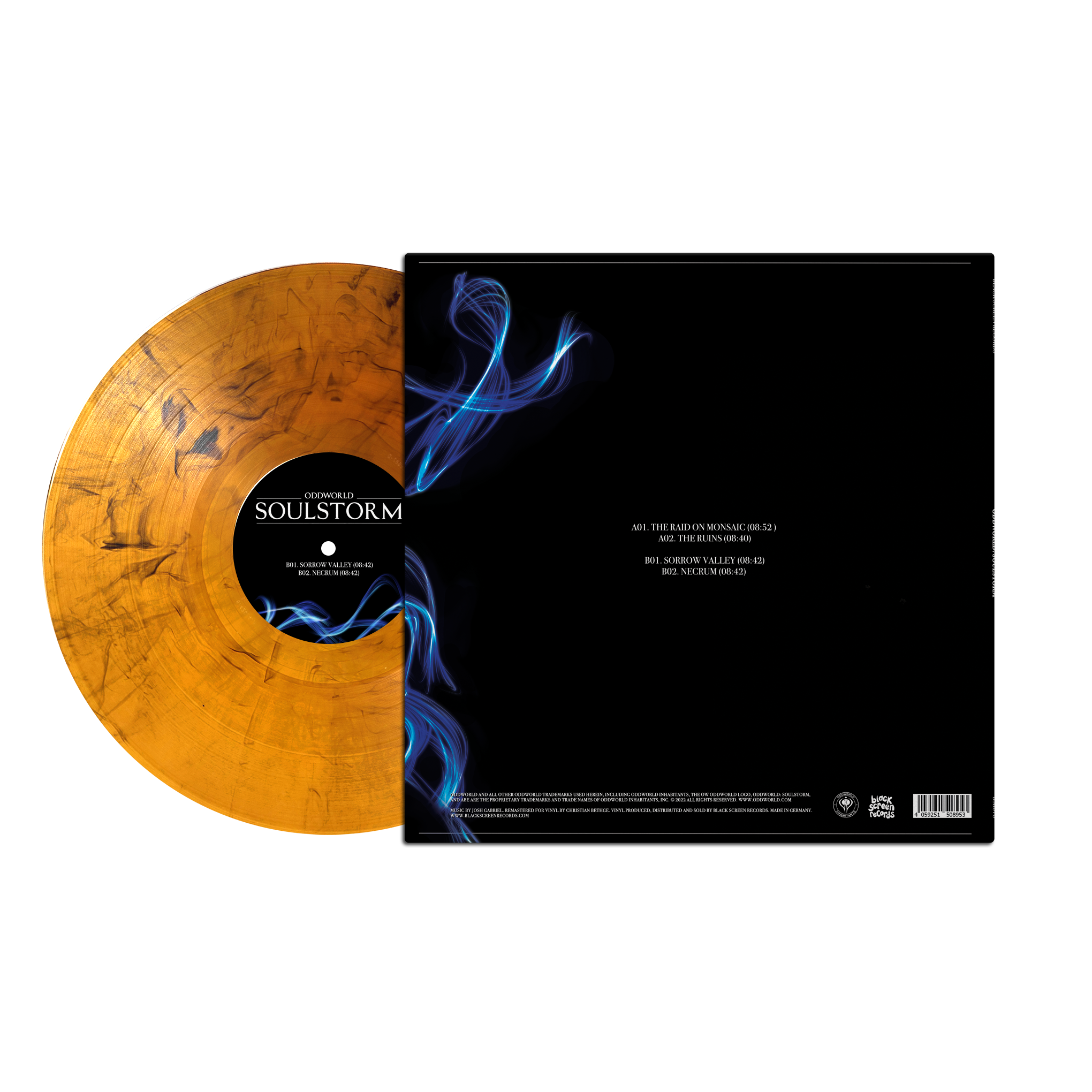 Oddworld Soulstorm Vinyl Mock-up Back