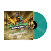 Oddworld New 'n' Tasty Teal Vinyl Mock-up Front