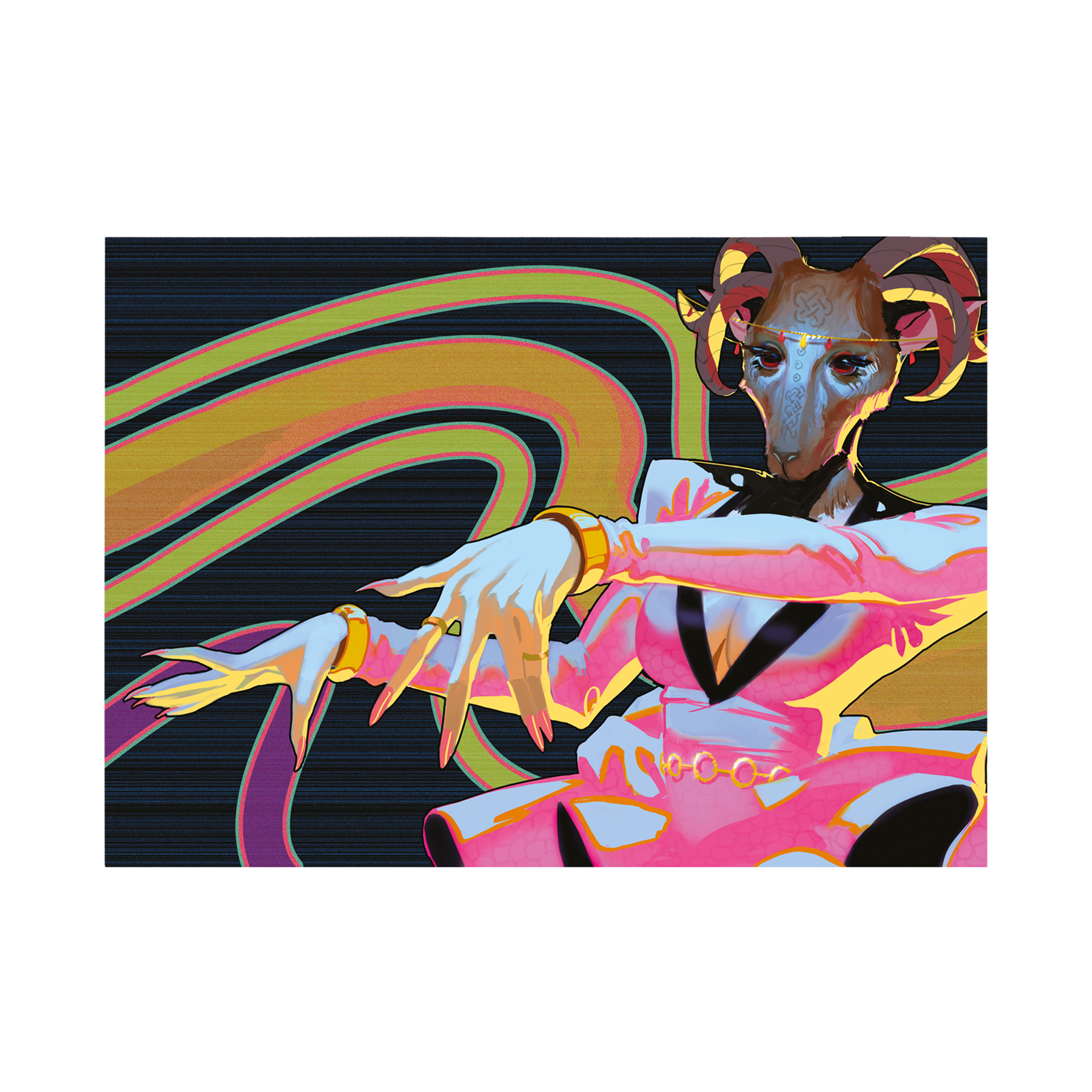 Paradise Killer single poster