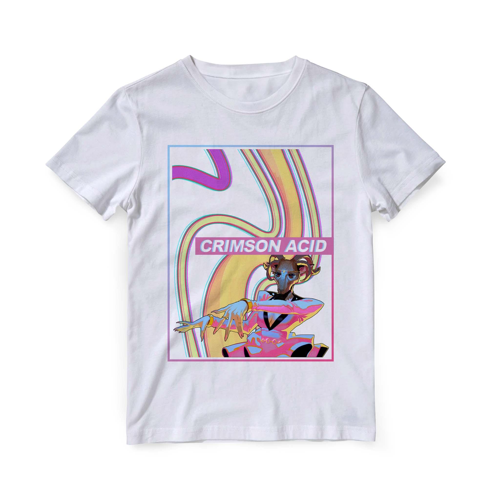 Paradise Killer shirt Crimson Acid