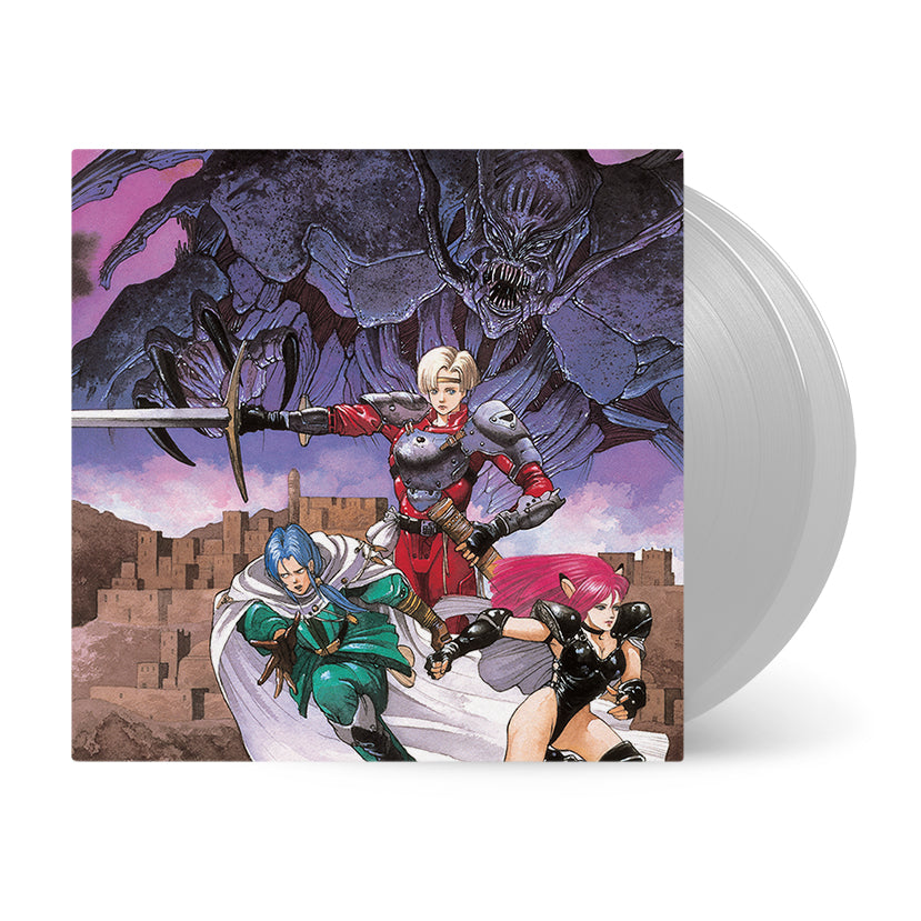 Phantasy Star IV Clear Double Vinyl Soundtrack with Front Cover