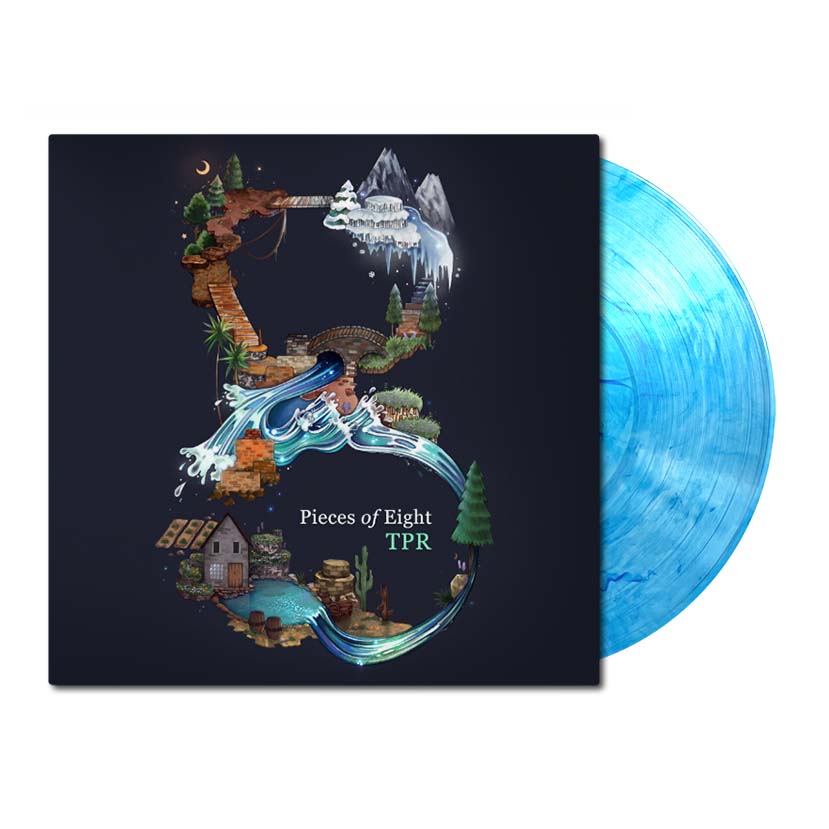 Pieces of Eight on liquid crystal vinyl