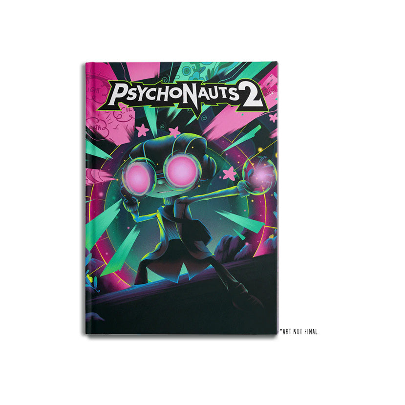 Psychonauts 2 Hardcover Book Front Cover
