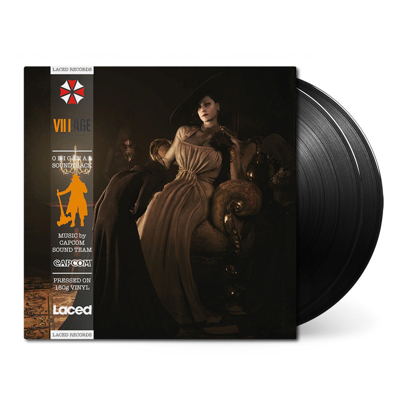 Resident Evil Village Front Cover with Black Vinyl