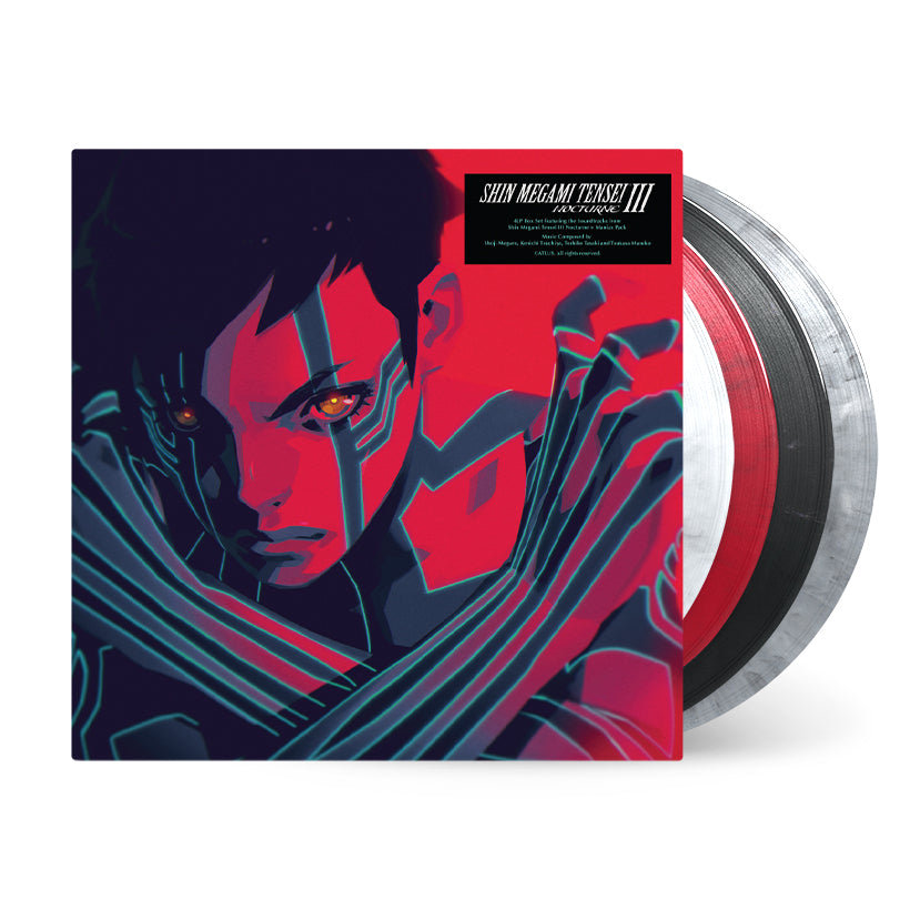 Shin Megami Tensei III Nocturne • Soundtrack • 4xLP Vinyl – Black