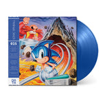 Sonic Spinball front sleeve and blue vinyl
