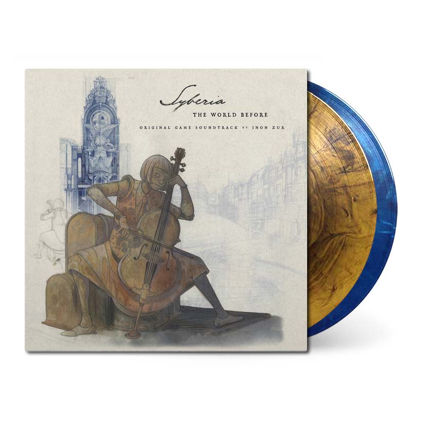 Syberia The World Before Vinyl Front Cover