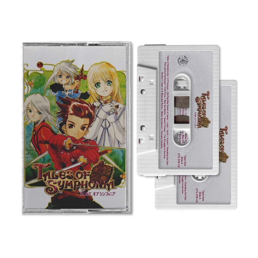 Tales of Symphonia Cassette Box and Double Tape