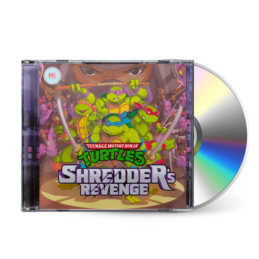 TMNT Shredders Revenge CD with Front Cover