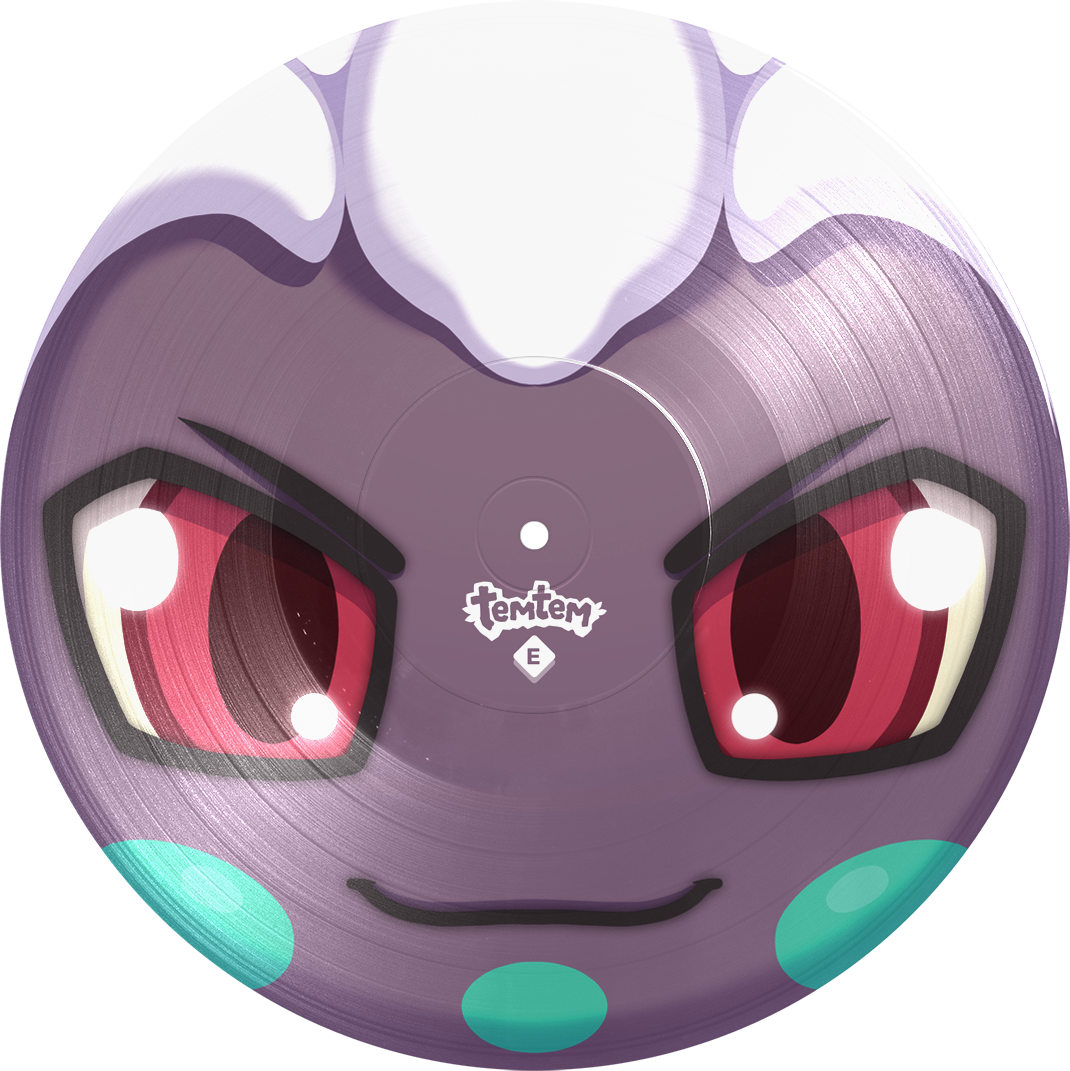 Temtem Picture Disc Vinyl Side E F
