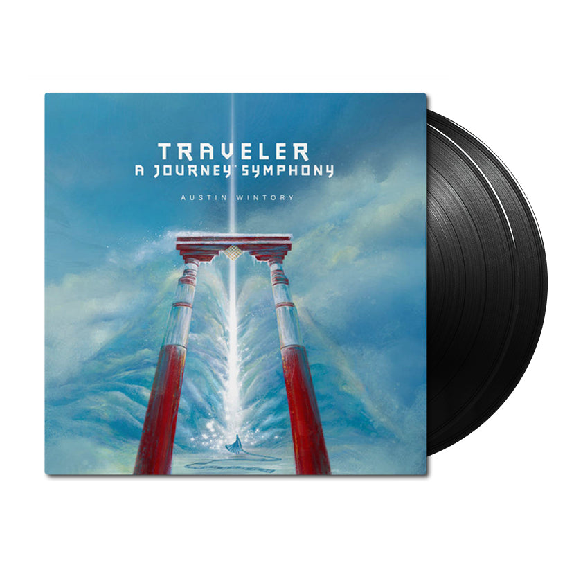 Austin Wintory Traveler A Journey Symphony Black Vinyl Mock-up