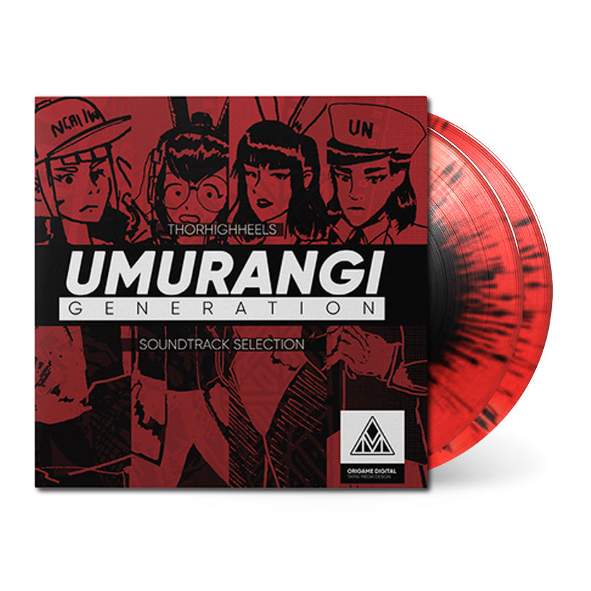 Umurangi Generation Vinyl Soundtrack Front Cover and Colored Vinyl