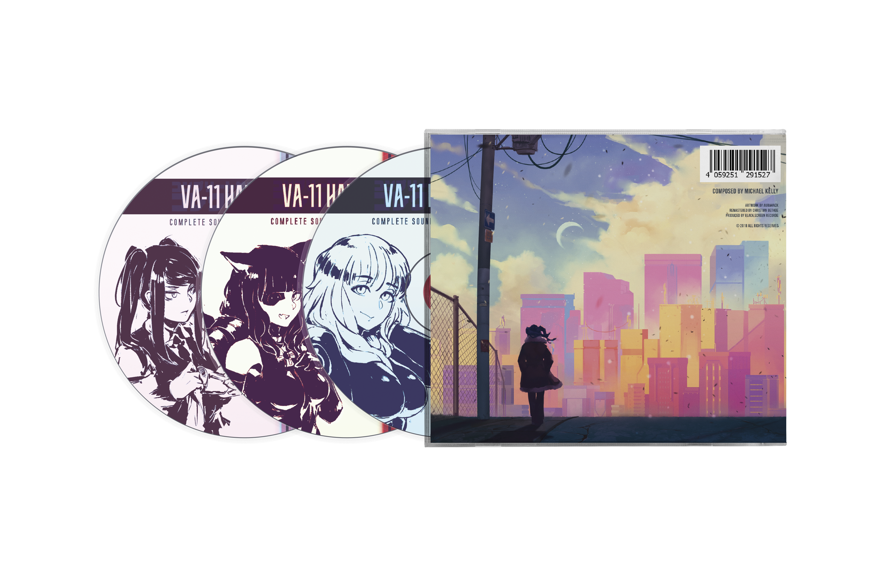 VA-11 HALL-A (Complete Sound Collection) by Garoad • CD – Black VA-11 HALL-A (Complete Sound Collection) by Garoad • CD – Black