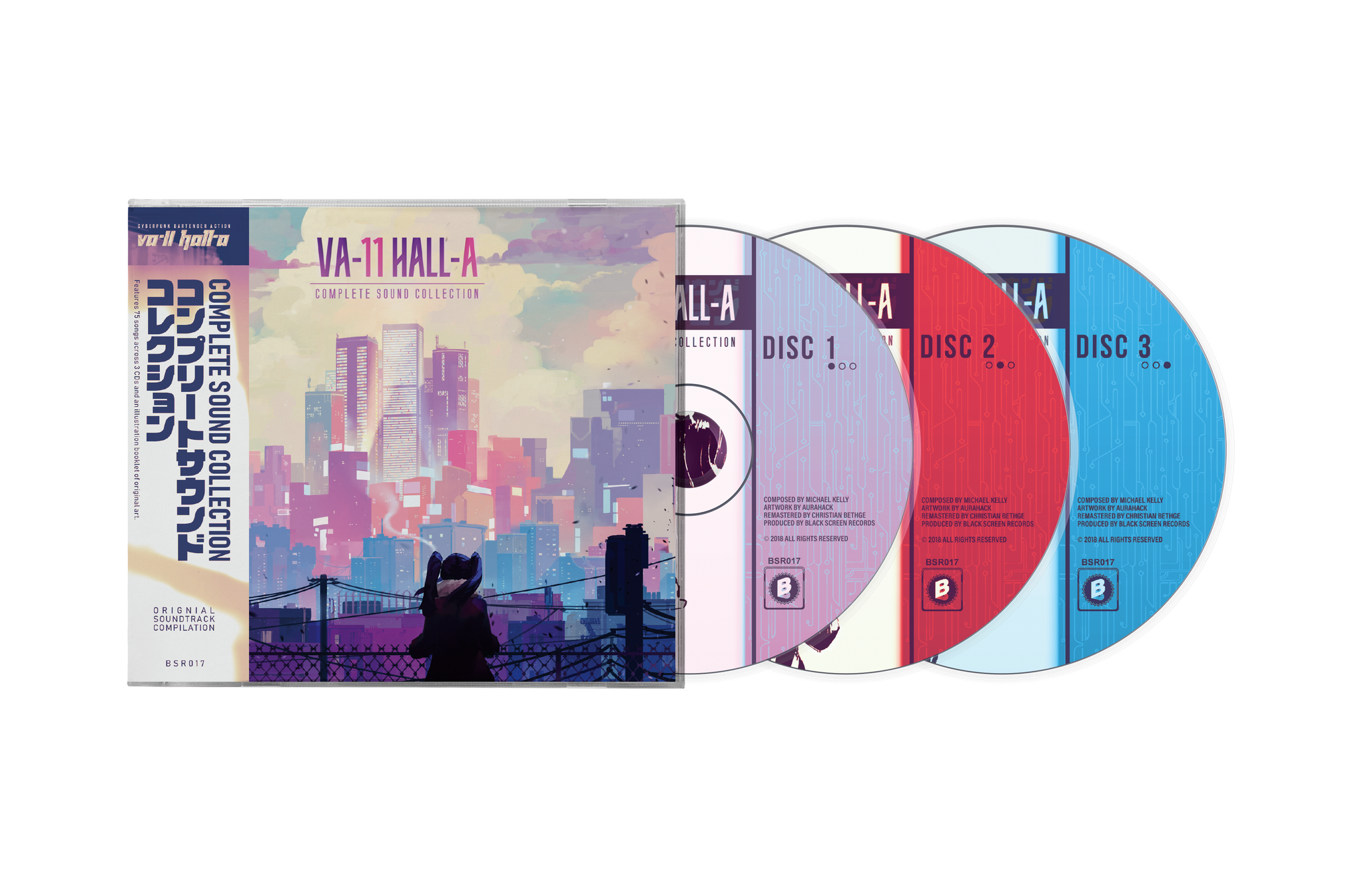 VA-11 HALL-A (Complete Sound Collection) by Garoad • CD – Black VA-11 HALL-A (Complete Sound Collection) by Garoad • CD – Black