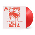 Souvenir by Videotapemusic on transparent red vinyl with front cover 