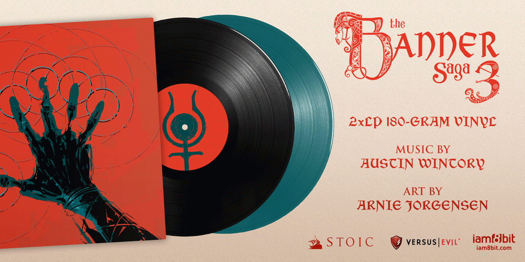 Banner Saga 3 double LP vinyl