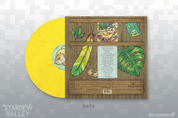 Stardew Valley 1.4/1.5 Single LP Back Cover with Yellow VInyl