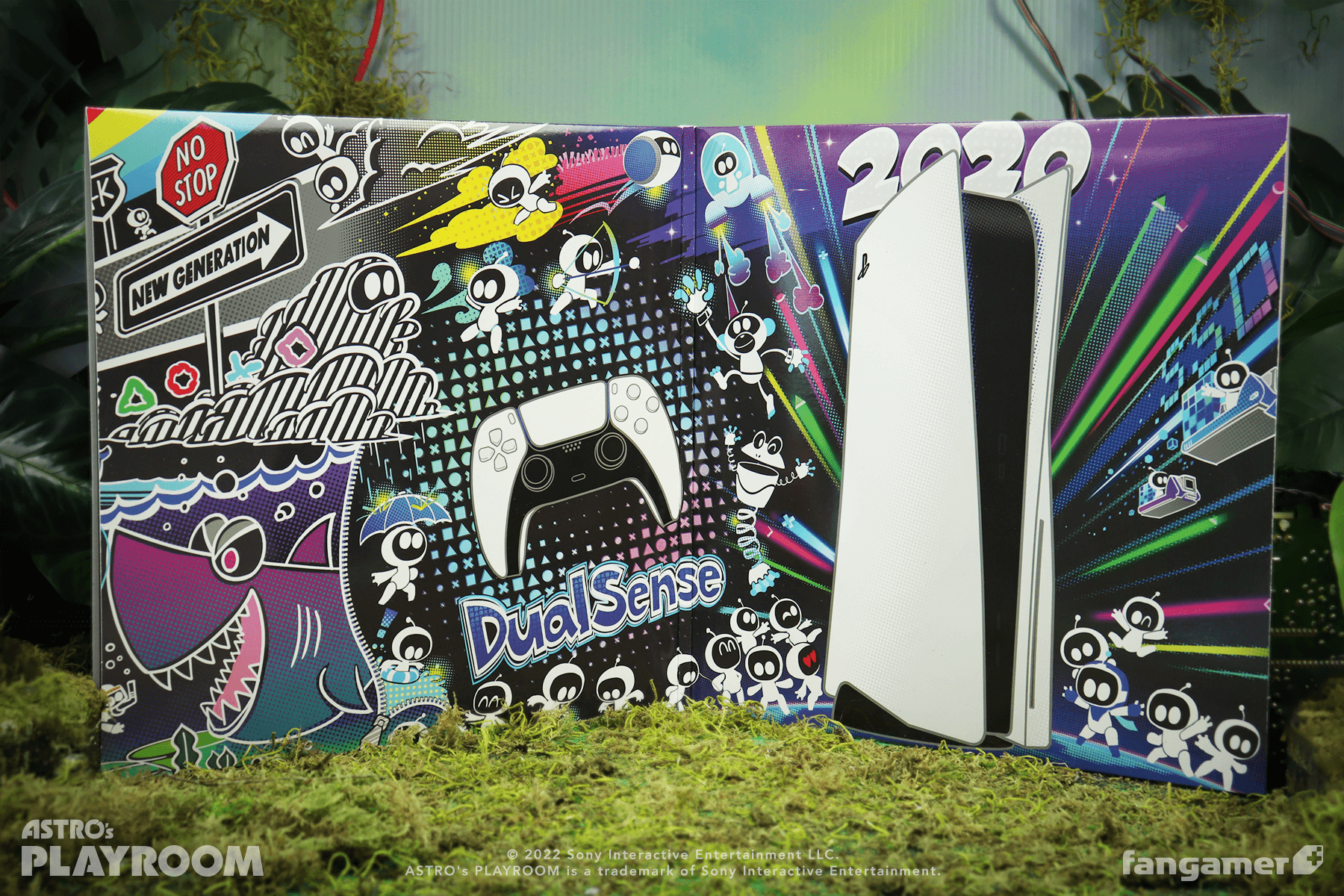 Astro's Playroom open gatefold sleeve