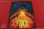 Brütal Legend soundtrack poster signed by tim schafer