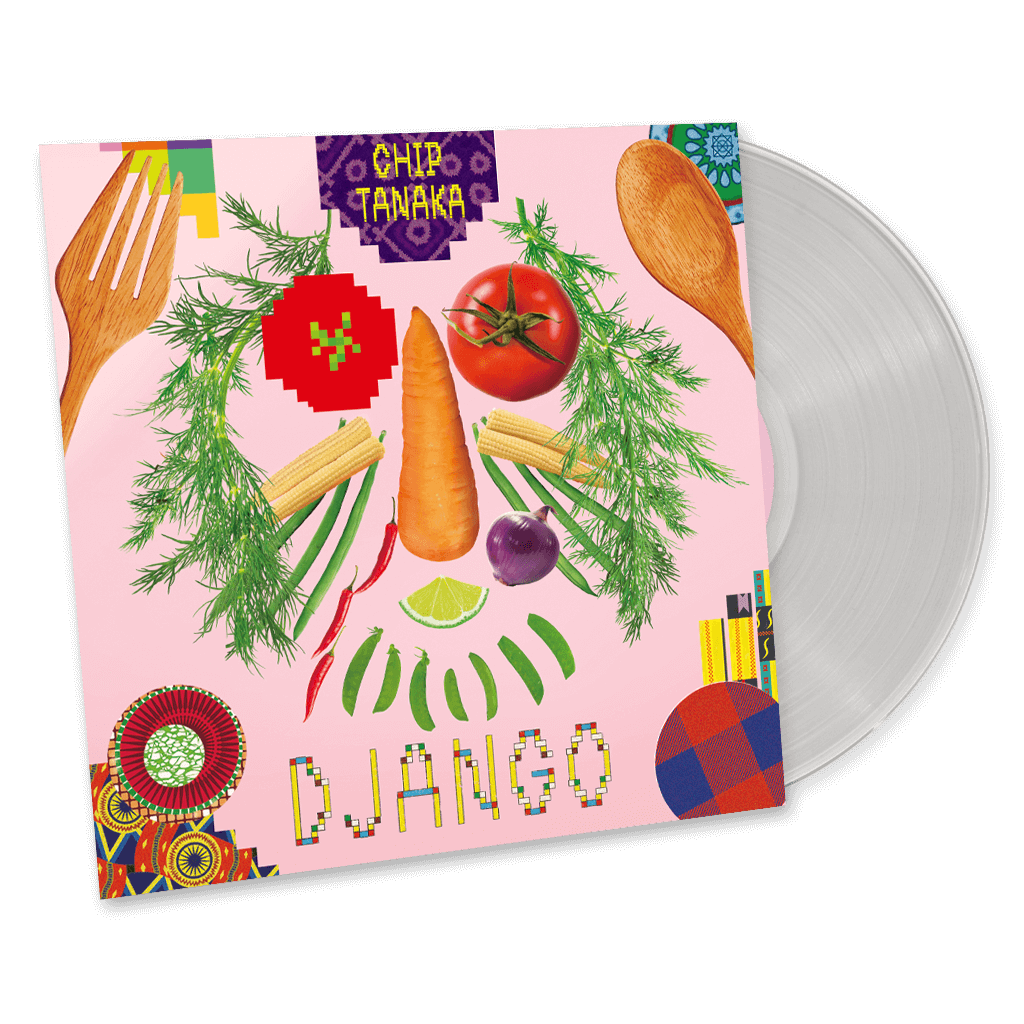 Django: Cover and clear vinyl record