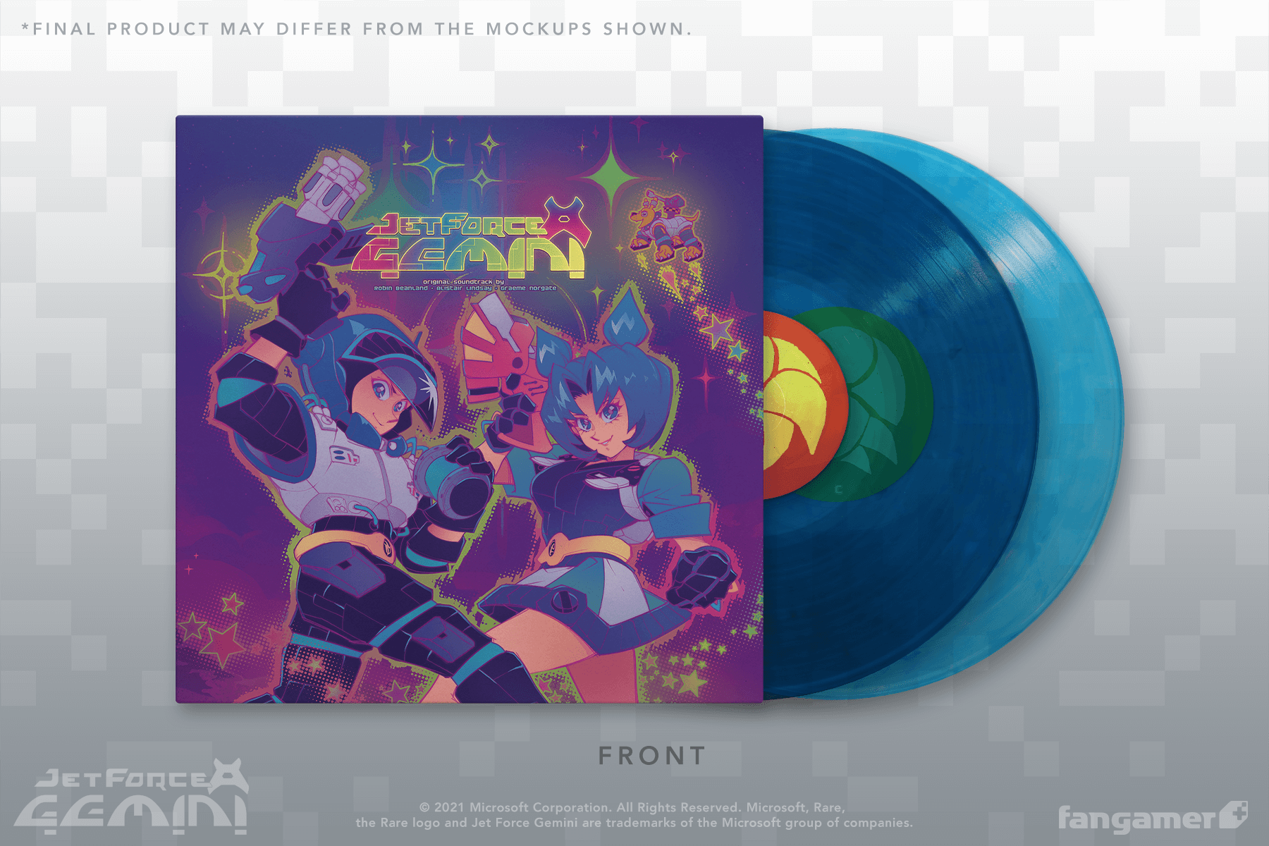Jet Force Gemini on vinyl front