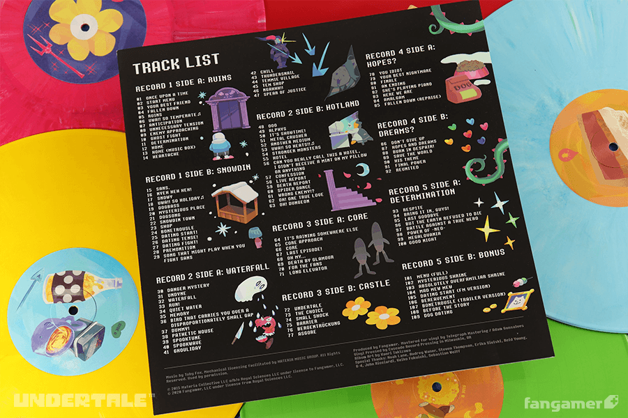 UNDERTALE (Complete Vinyl Soundtrack Box Set)