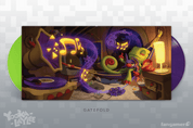 Yooka-Laylee and the Impossible Lair Soundtrack on Double Vinyl with Open Gatefold Sleeve