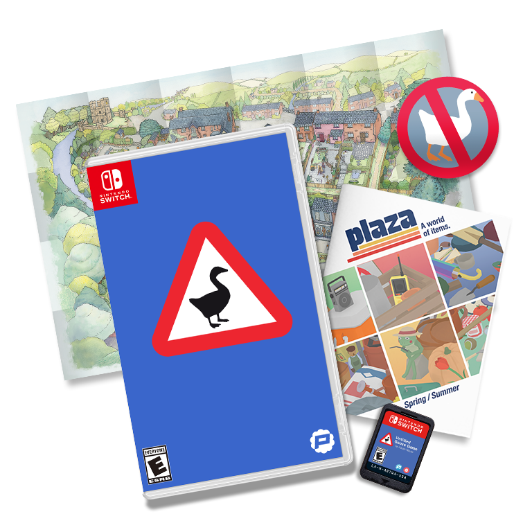 Untitled Goose Game Switch game complete
